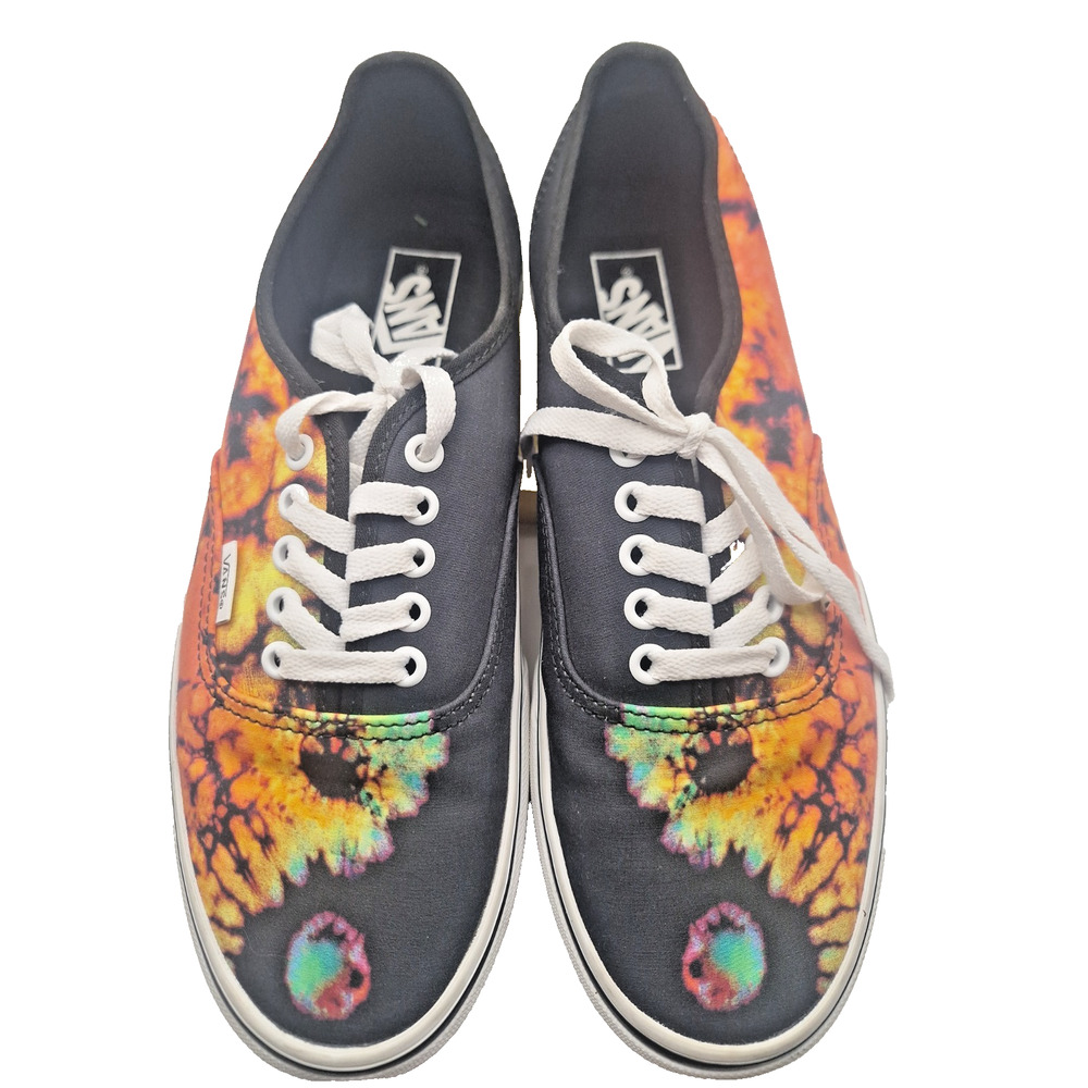 Vans Ward Psychedelic Tie Dye Platform Sneakers Men 9 Women 10.5 VN0A3IUN54H - Picture 2 of 8